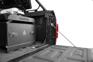 Ford Raptor Bed Channel Stiffeners - Driver/Passenger Side - Addictive Desert Designs - Hammer Black Powder Coat Finish - `17-`20